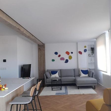 Alojamiento Moderno Y Sofisticado Con Vistas A La Ciudad Bilbao Exterior foto